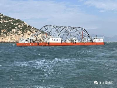 定海灣迎來新成員 本土研發(fā)海水養(yǎng)殖技術引領產(chǎn)業(yè)升級